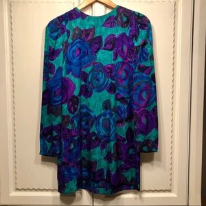 Silks by St. Gillian Floral Dress Size 6